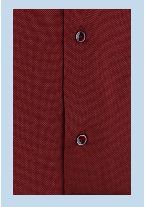 Ανδρικό Πουκάμισο Boston 9502-459 Μπορντό