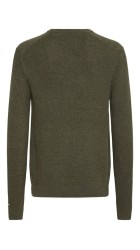 Ανδρικό Πουλόβερ Πλεκτό FQ1924 Granby 21900883 Forest Night Melange