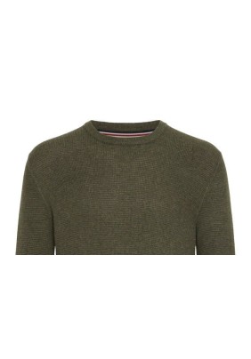 Ανδρικό Πουλόβερ Πλεκτό FQ1924 Granby 21900883 Forest Night Melange