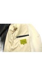 Ανδρικό Παλτό Σταυρωτό Gianni Lupo GL7050H Λευκό