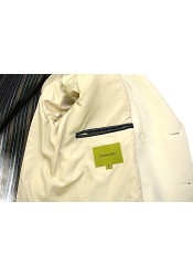 Ανδρικό Παλτό Σταυρωτό Gianni Lupo GL7050H Λευκό