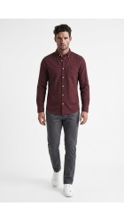 Ανδρικό Πουκάμισο Φανέλα jack & jones Jprblustanley Flannel L/S 12305791 Rosewood