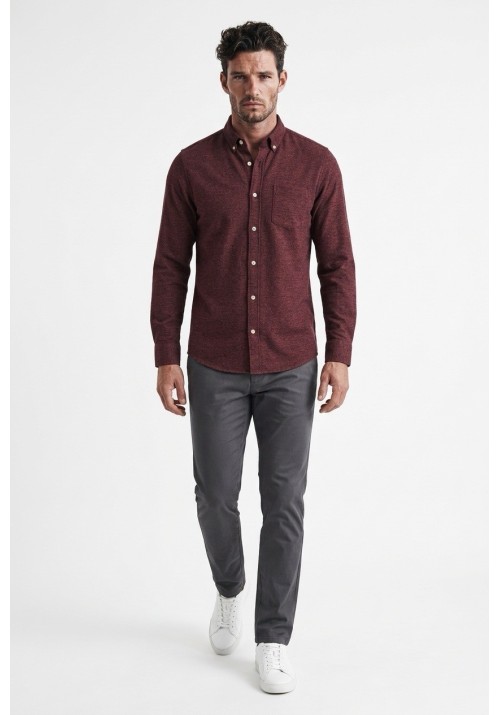 Ανδρικό Πουκάμισο Φανέλα jack & jones Jprblustanley Flannel L/S 12305791 Rosewood
