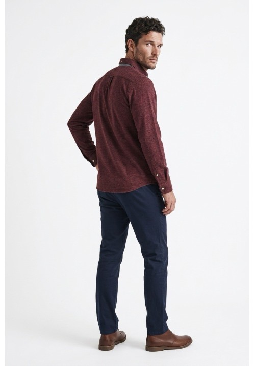 Ανδρικό Πουκάμισο Φανέλα jack & jones Jprblustanley Flannel L/S 12305791 Rosewood