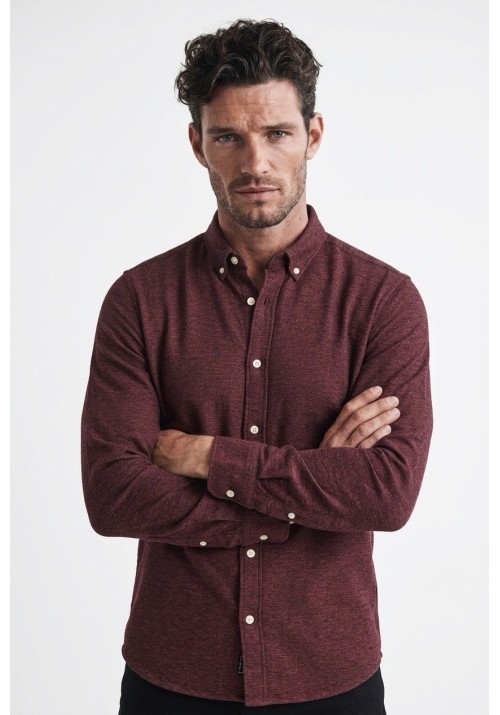 Ανδρικό Πουκάμισο Φανέλα jack & jones Jprblustanley Flannel L/S 12305791 Rosewood