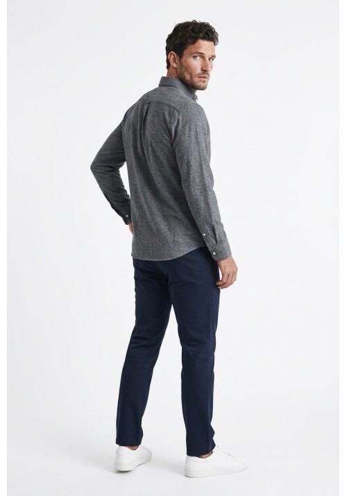 Ανδρικό Πουκάμισο Φανέλα jack & jones Jprblustanley Flannel L/S 12305791 Coal Smoke
