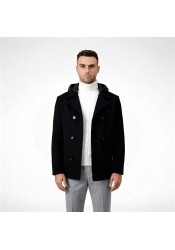 Ανδρικό Παρκά Seinse GBI1090SS Giubb.D/Petto Μαύρο