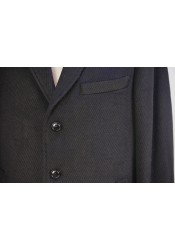 Ανδρικό Παλτό Seinse CP60SS Cappoto Μαύρο