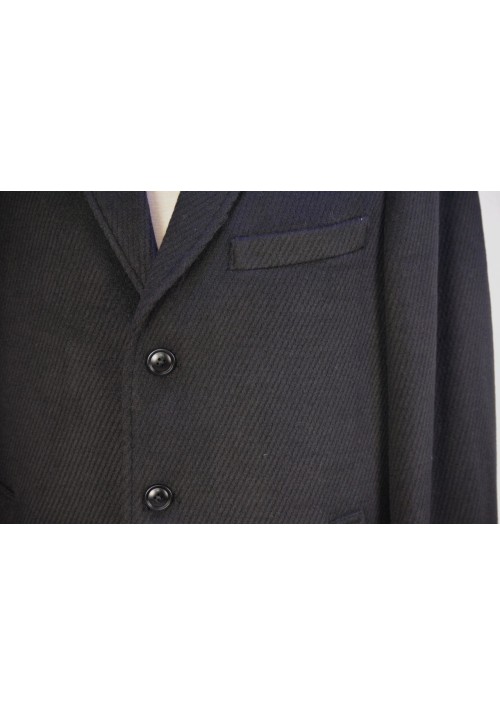 Ανδρικό Παλτό Seinse CP60SS Cappoto Μαύρο