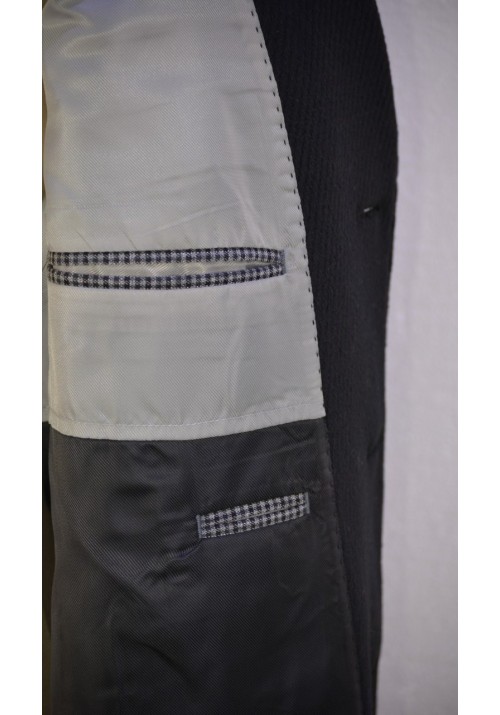 Ανδρικό Παλτό Seinse CP60SS Cappoto Μαύρο