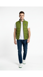 Ανδρικό Αμάνικο Μπουφάν FQ1924 FQVincens 21900619-180228 Pesto