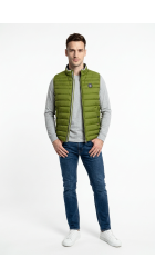 Ανδρικό Αμάνικο Μπουφάν FQ1924 FQVincens 21900619-180228 Pesto