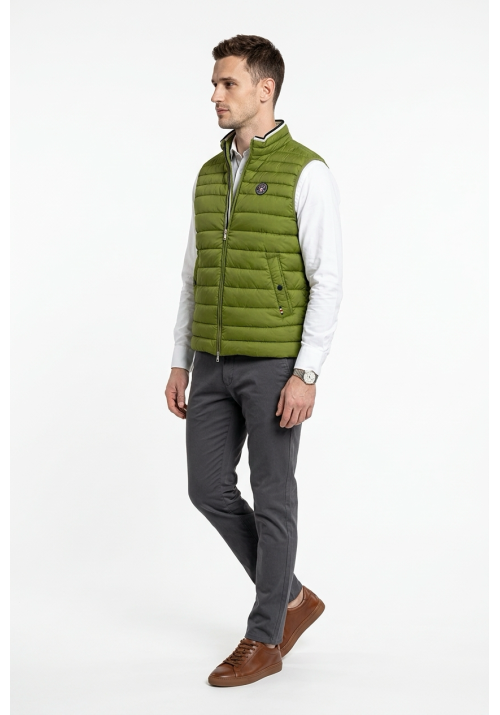Ανδρικό Αμάνικο Μπουφάν FQ1924 FQVincens 21900619-180228 Pesto