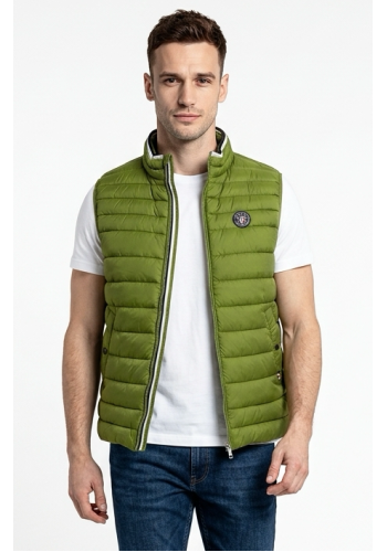 Ανδρικό Αμάνικο Μπουφάν FQ1924 FQVincens 21900619-180228 Pesto
