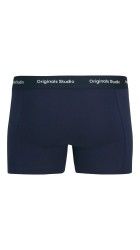 Ανδρικά Μποξεράκια 3Pack Jack & Jones Jacvesterbro Solid Trunks 3 Pack Noos 12272945 Ocean Cavern Black - Black