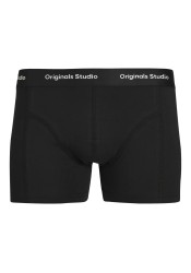 Ανδρικά Μποξεράκια 3Pack Jack & Jones Jacvesterbro Solid Trunks 3 Pack Noos 12272945 Ocean Cavern Black - Black