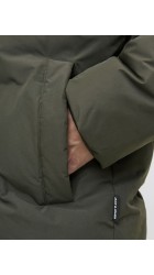 Ανδρικό Μπουφάν Puffer Jack & Jones JJESoho Puffer Hood SN 12278749 Rosin