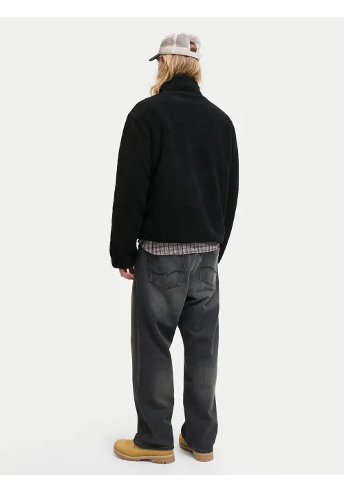 Ανδρικό Μπουφάν Jack & Jones Jornorrebro Teddy Jacket 12282890 Μαύρο