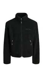 Ανδρικό Μπουφάν Jack & Jones Jornorrebro Teddy Jacket 12282890 Μαύρο