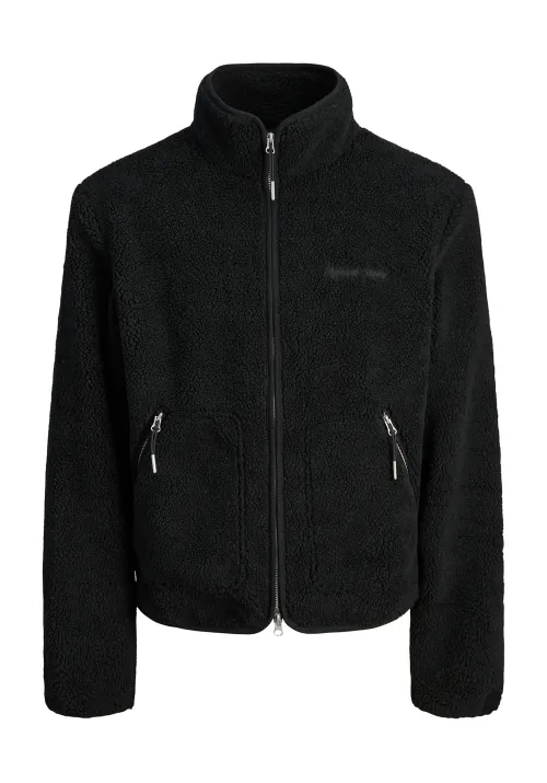 Ανδρικό Μπουφάν Jack & Jones Jornorrebro Teddy Jacket 12282890 Μαύρο