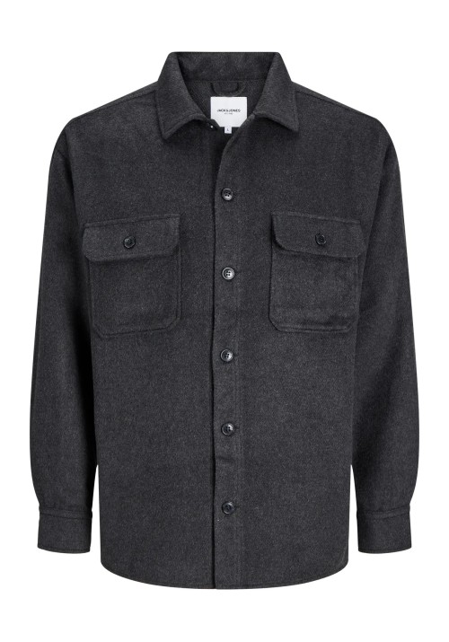 Ανδρικό Overshirt Jack & Jones JJEBradley Ollie Overshirt LS Noos  12257199 Black