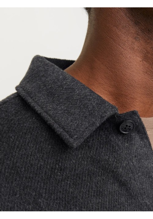 Ανδρικό Overshirt Jack & Jones JJEBradley Ollie Overshirt LS Noos  12257199 Black