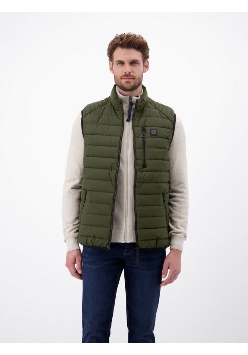 Ανδρικό Αμάνικο Μπουφάν Lerros 2587313-683 Λαδί