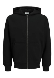 Ανδρική Ζακέτα Φούτερ Jack & Jones JJEurban Edge Sweat Zip Hood Noos 12268140 Black
