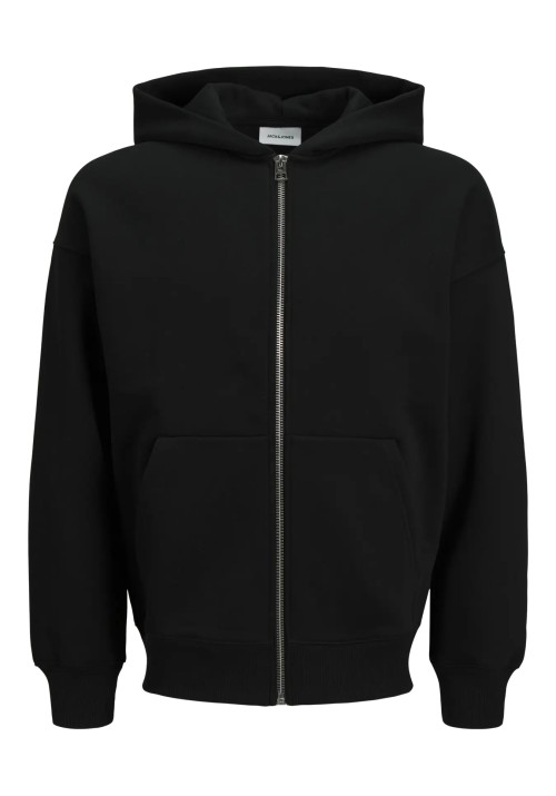 Ανδρική Ζακέτα Φούτερ Jack & Jones JJEurban Edge Sweat Zip Hood Noos 12268140 Black