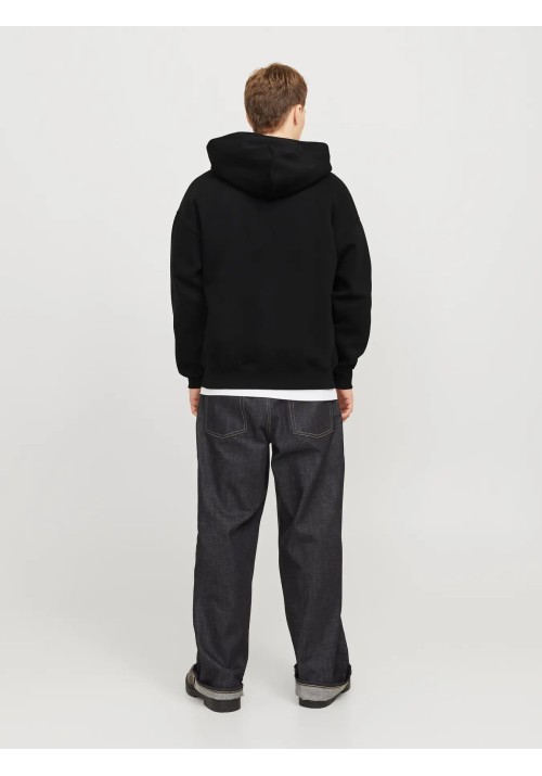 Ανδρική Ζακέτα Φούτερ Jack & Jones JJEurban Edge Sweat Zip Hood Noos 12268140 Black