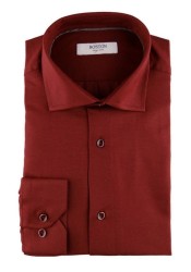 Ανδρικό Πουκάμισο Boston 9502-459 Μπορντό Ανδρικό Πουκάμισο Boston 9502-459 Μπορντό