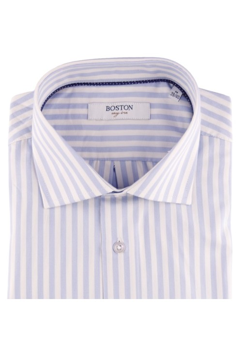 Ανδρικό Πουκάμισο Boston 704-1 Γαλάζιο