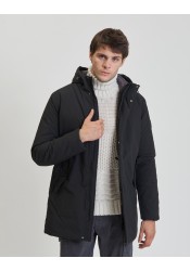 Ανδρικό Μπουφάν Παρκά Gianni Lupo GL5068BD-F25-AW25 NOS Μαύρο