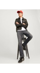 Ανδρικό Παντελόνι Τζιν Jack & Jones JJIClark JJOriginal AM 390 Noos 12258108 Grey Denim