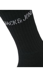 Ανδρικές Αθλητικές Κάλτσες Jack & Jones Jacregen Tenniw Socks 5 Pack Noos 12266536 Black