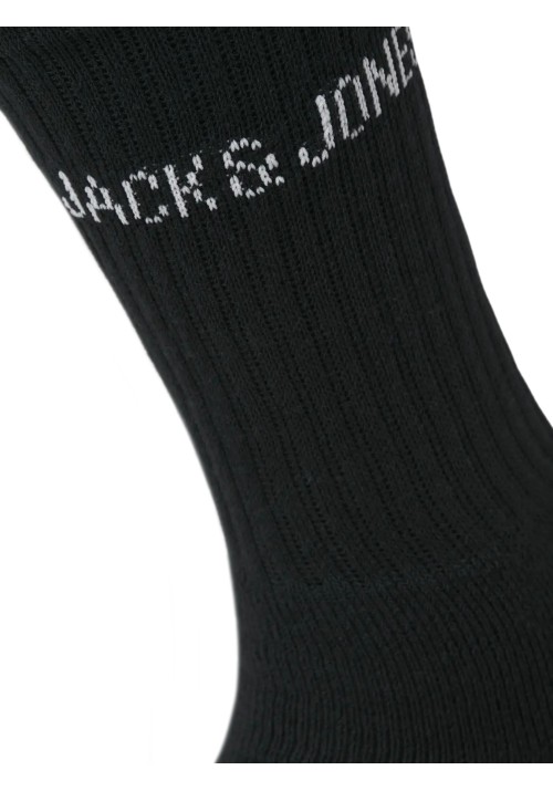 Ανδρικές Αθλητικές Κάλτσες Jack & Jones Jacregen Tenniw Socks 5 Pack Noos 12266536 Black