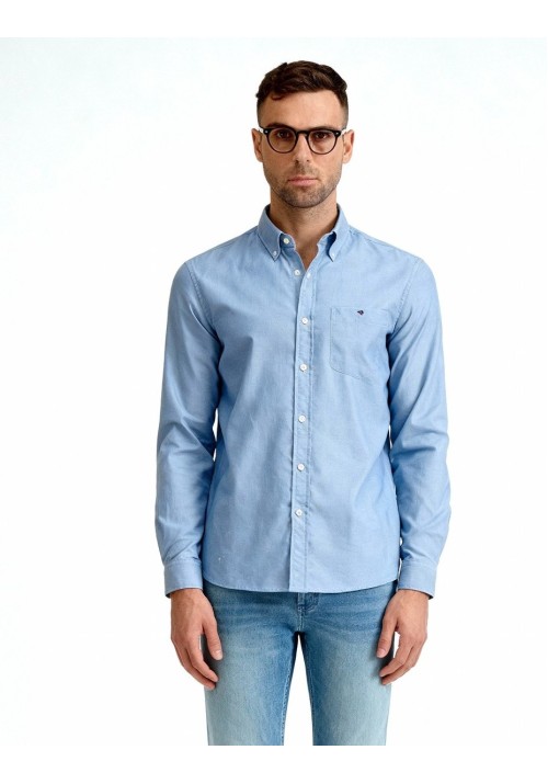 Ανδρικό Πουκάμισο Boston 700-2 Γαλάζιο