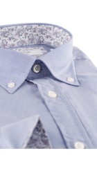 Ανδρικό Πουκάμισο Boston 700-2 Γαλάζιο