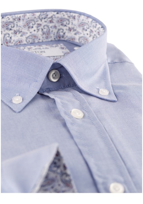 Ανδρικό Πουκάμισο Boston 700-2 Γαλάζιο