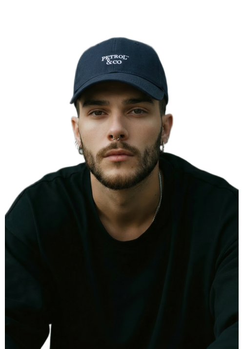 Ανδρικό Καπέλο Jockey Petrol M-1060-CAP824 Μπλέ