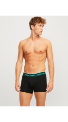 Ανδρικά Μποξεράκια 3Pack Jack & Jones Jacjoe Trunks 3Pack 12271554 Black
