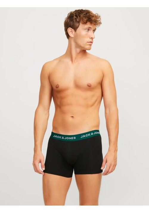 Ανδρικά Μποξεράκια 3Pack Jack & Jones Jacjoe Trunks 3Pack 12271554 Black
