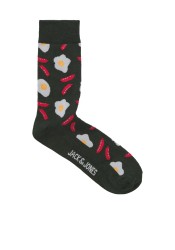 Ανδρικές Κάλτσες  Jack & Jones JAChot Food Socks 3 Pack Πολύχρωμες Ανδρικές Κάλτσες  Jack & Jones JAChot Food Socks 3 Pack Πολύχρωμες