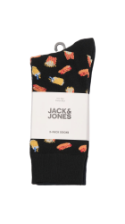 Ανδρικές Κάλτσες 3 Pack Jack & Jones Jackevin Food Socks 3 Pack 12301345 Black/Sky captai Ανδρικές Κάλτσες 3 Pack Jack & Jones Jackevin Food Socks 3 Pack 12301345 Black/Sky captai
