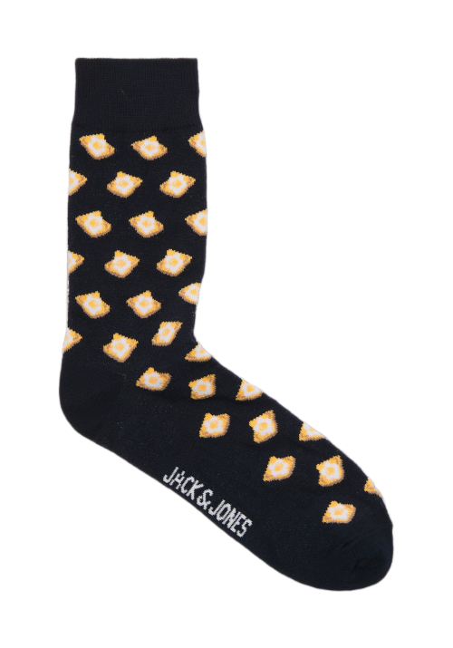 Ανδρικές Κάλτσες 3 Pack Jack & Jones Jackevin Food Socks 3 Pack 12301345 Black/Sky captai Ανδρικές Κάλτσες 3 Pack Jack & Jones Jackevin Food Socks 3 Pack 12301345 Black/Sky captai