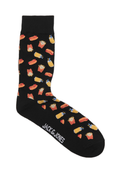Ανδρικές Κάλτσες 3 Pack Jack & Jones Jackevin Food Socks 3 Pack 12301345 Black/Sky captai Ανδρικές Κάλτσες 3 Pack Jack & Jones Jackevin Food Socks 3 Pack 12301345 Black/Sky captai