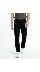 Ανδρικό Παντελόνι Τζιν FQ Jann 5 Pocket Jeans 21900814-200297 Μαύρο