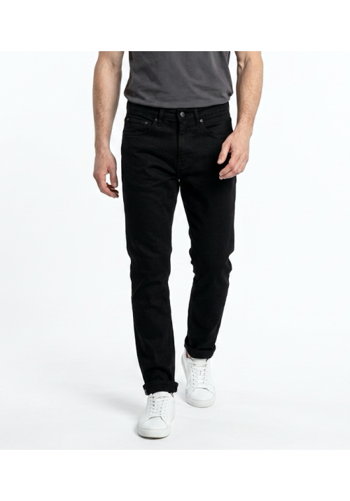 Ανδρικό Παντελόνι Τζιν FQ Jann 5 Pocket Jeans 21900814-200297 Μαύρο