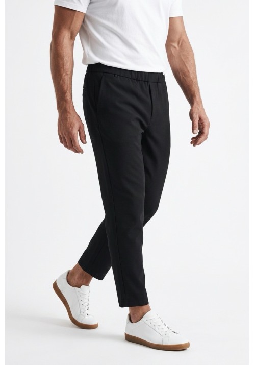 Ανδρικό Παντελόνι Jack & Jones JPSTKarl Salmo Jogger 12292871 Μαύρο