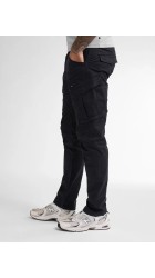 Ανδρικό Παντελόνι Cargo Petrol M-ROS-TRO581 9999 Black
